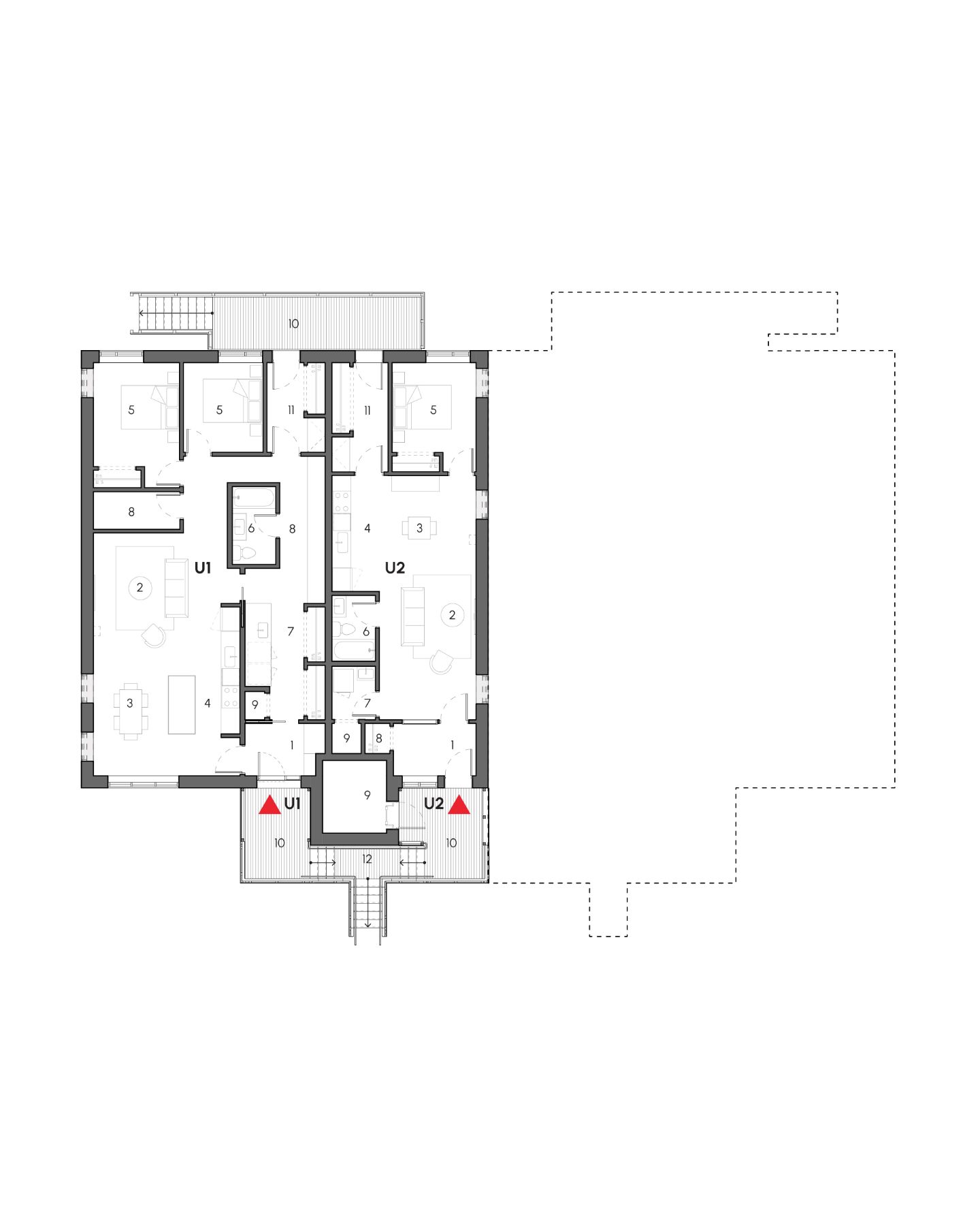Plan du rez-de-chaussée